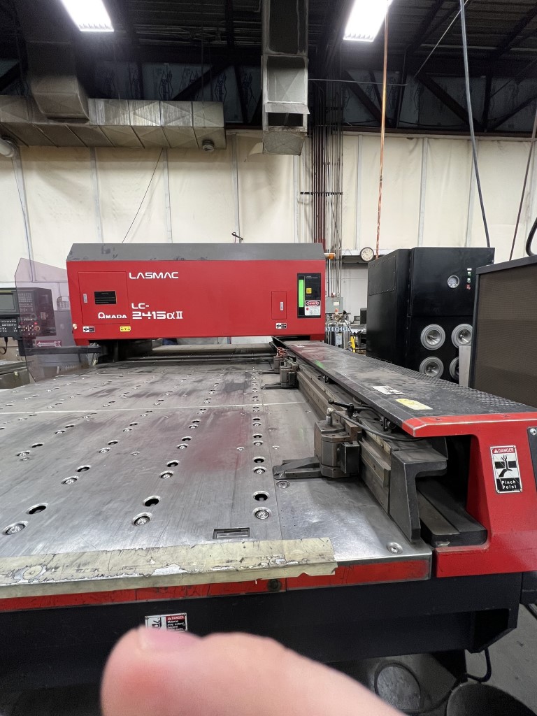 Amada Lasmac LC-2415 Alpha II, Machine ID: 8589